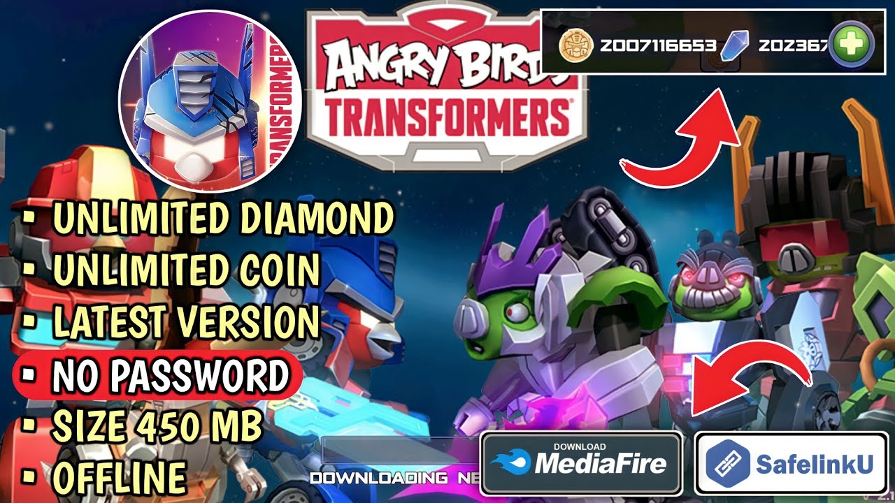 Angry Bird Transformers Mod