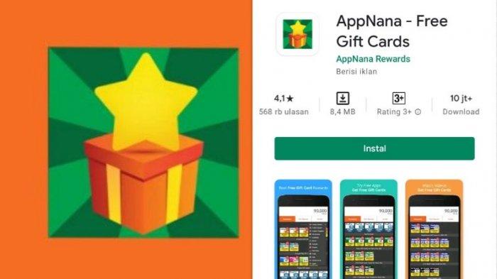 Aplikasi Penghasil Uang App Nana
