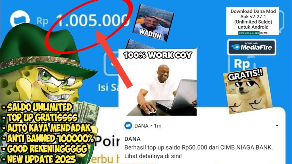 DANA Mod Apk Unlimited Saldo 2023 Unlock All Fitur Premium DANA Mod Apk Unlimited Saldo 2023 Unlock All Fitur Premium